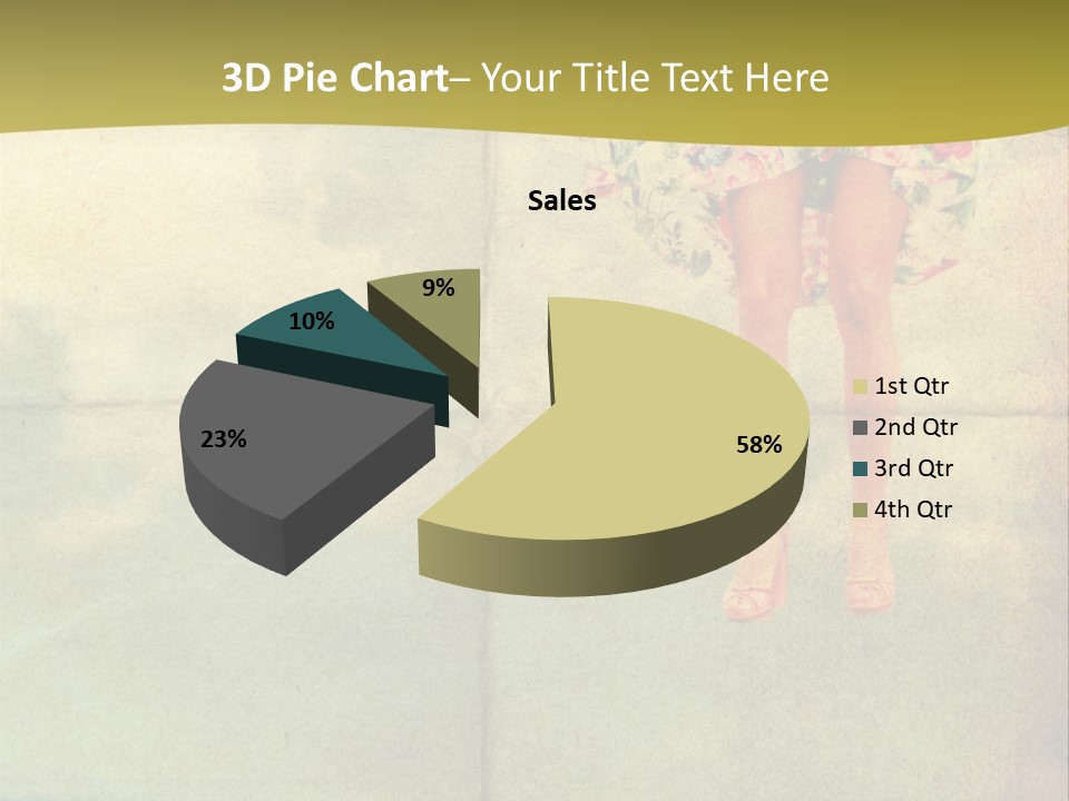 Dream Vintage Female PowerPoint Template