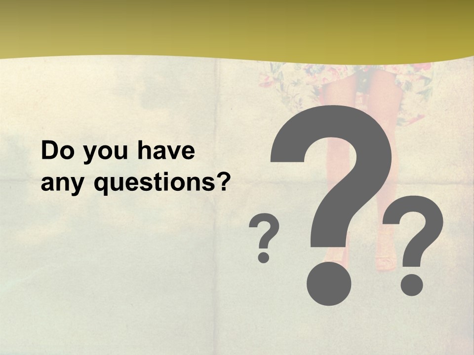 Dream Vintage Female PowerPoint Template