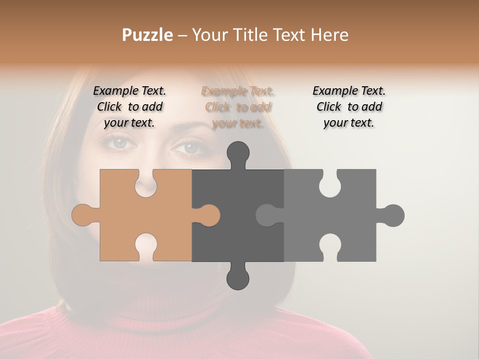 Caucasian Natural Attractive PowerPoint Template