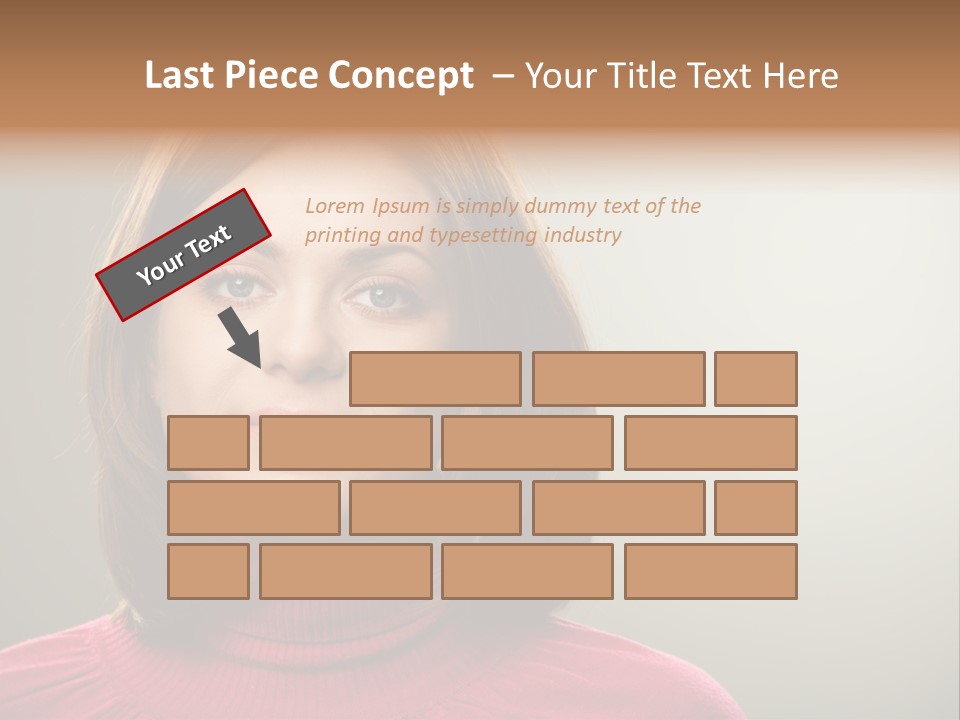 Caucasian Natural Attractive PowerPoint Template