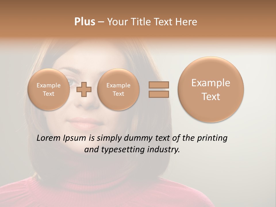Caucasian Natural Attractive PowerPoint Template