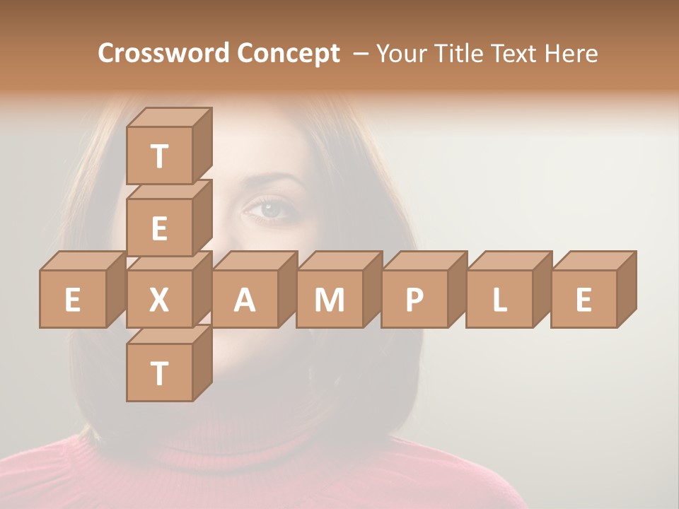 Caucasian Natural Attractive PowerPoint Template