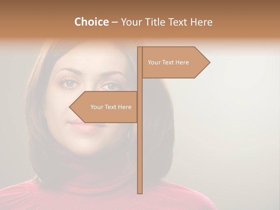 Caucasian Natural Attractive PowerPoint Template