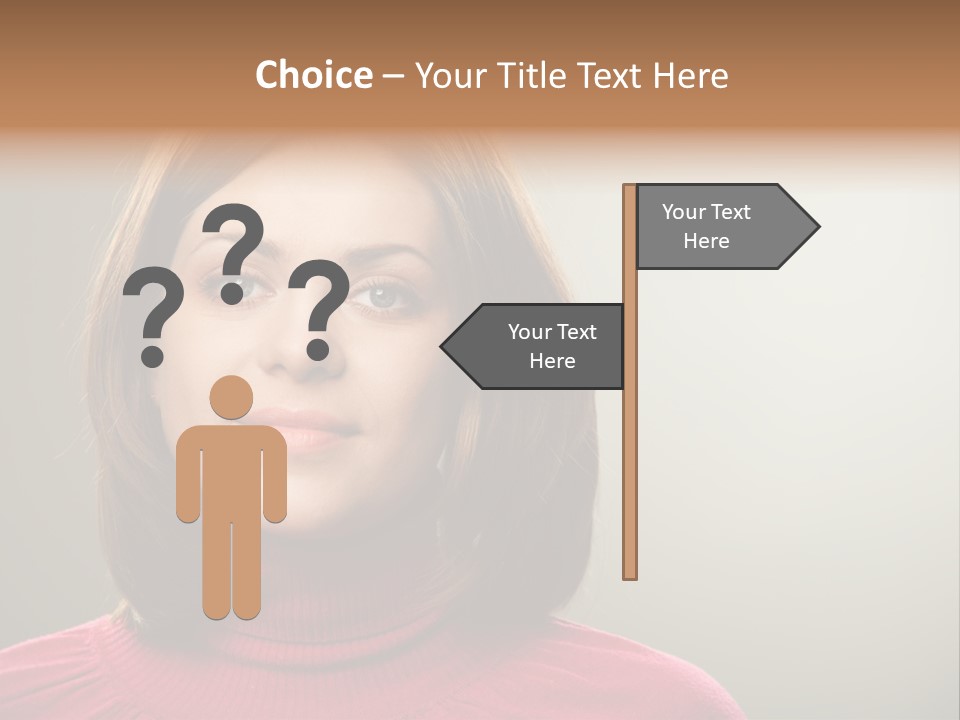 Caucasian Natural Attractive PowerPoint Template