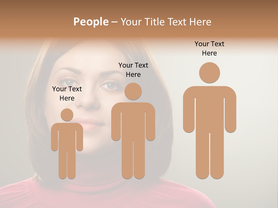 Caucasian Natural Attractive PowerPoint Template