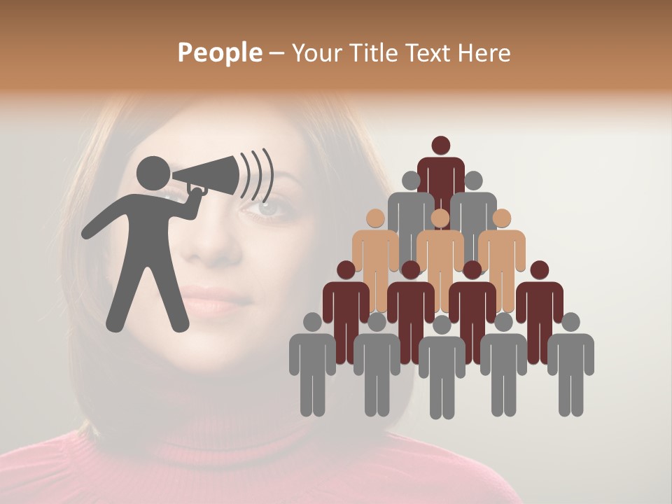 Caucasian Natural Attractive PowerPoint Template