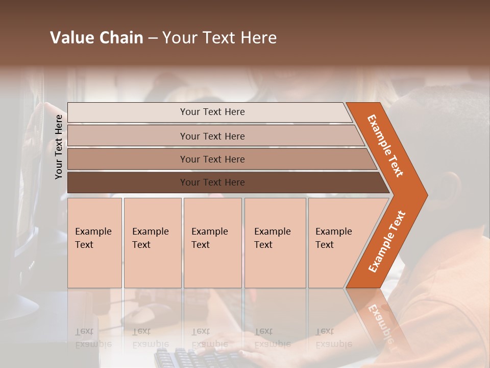 Boy Pupil Multi Ethnic PowerPoint Template