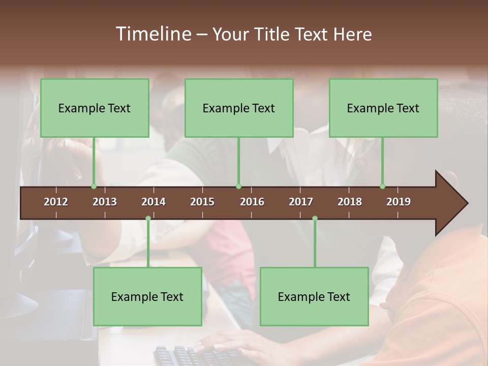 Boy Pupil Multi Ethnic PowerPoint Template