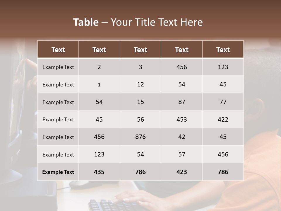 Boy Pupil Multi Ethnic PowerPoint Template
