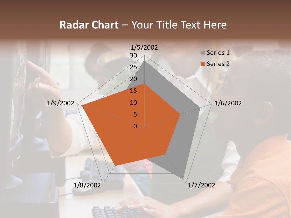 Boy Pupil Multi Ethnic PowerPoint Template