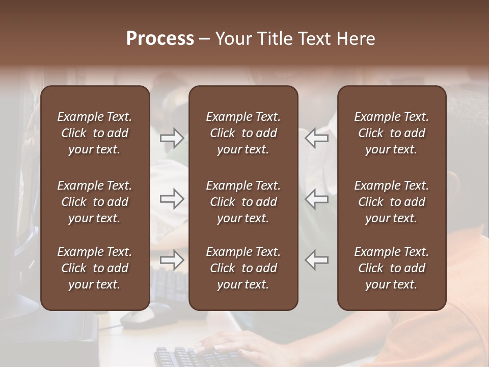Boy Pupil Multi Ethnic PowerPoint Template