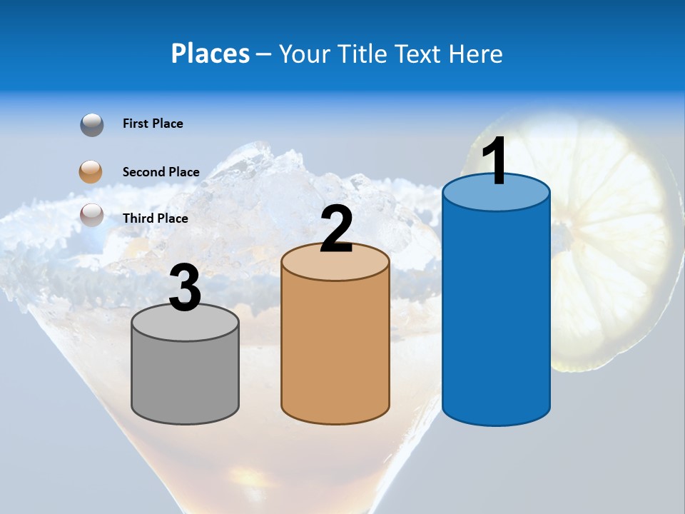 Refreshment Lime Citrus PowerPoint Template