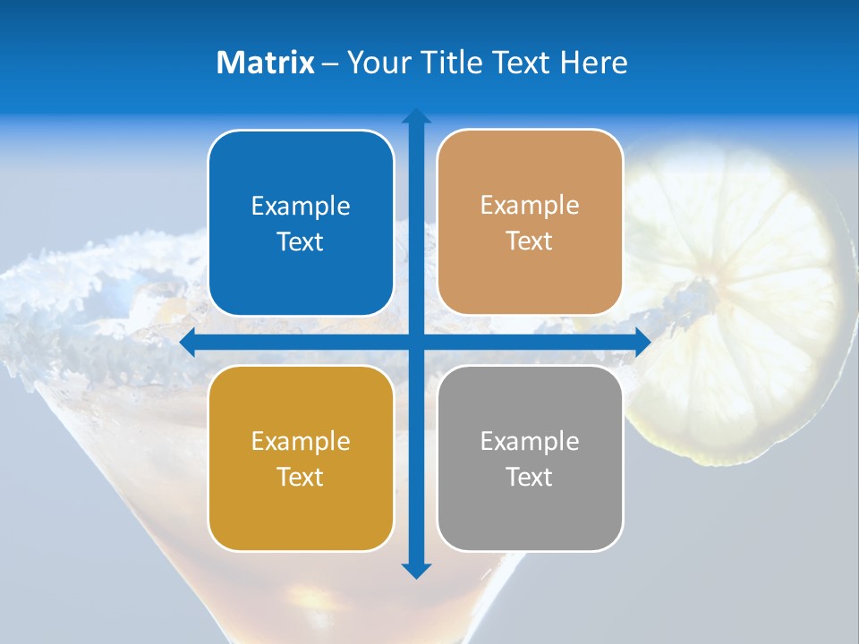 Refreshment Lime Citrus PowerPoint Template