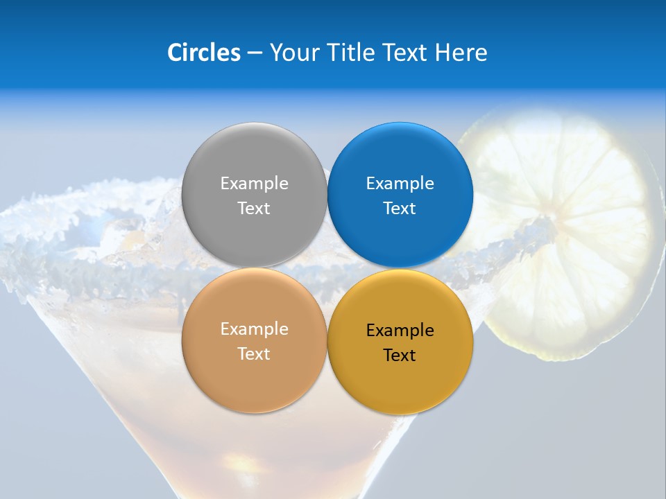 Refreshment Lime Citrus PowerPoint Template