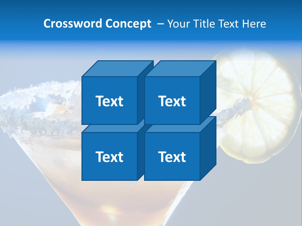 Refreshment Lime Citrus PowerPoint Template