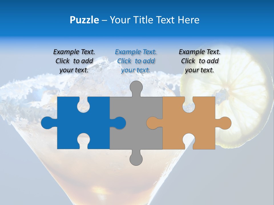 Refreshment Lime Citrus PowerPoint Template