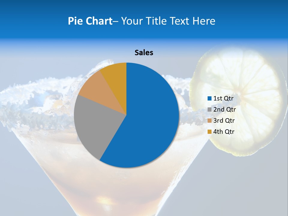 Refreshment Lime Citrus PowerPoint Template