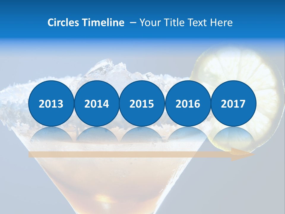 Refreshment Lime Citrus PowerPoint Template