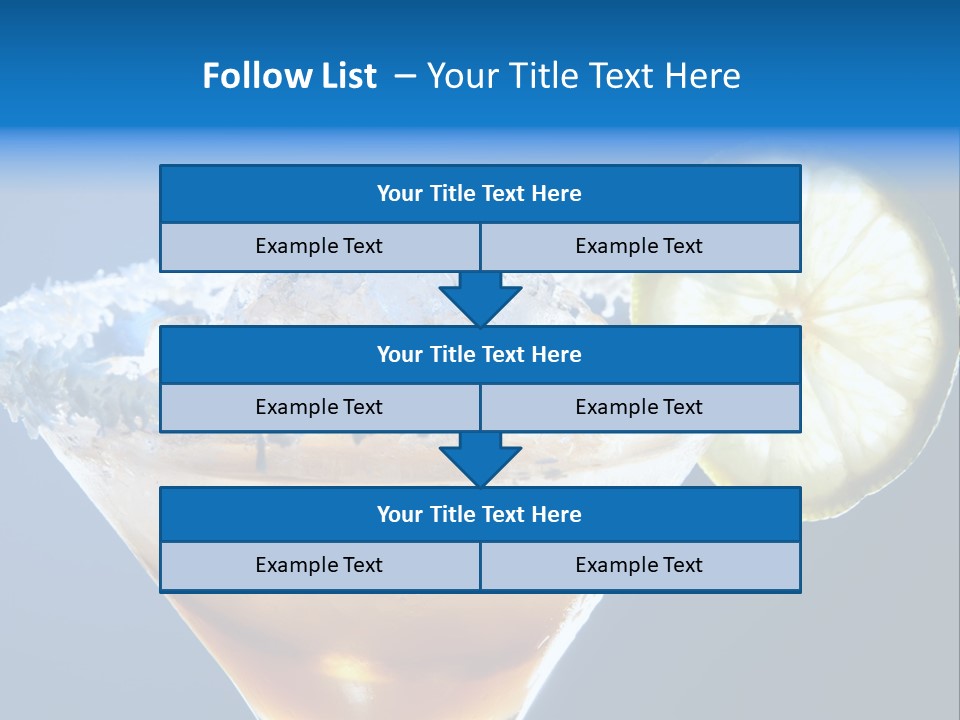 Refreshment Lime Citrus PowerPoint Template