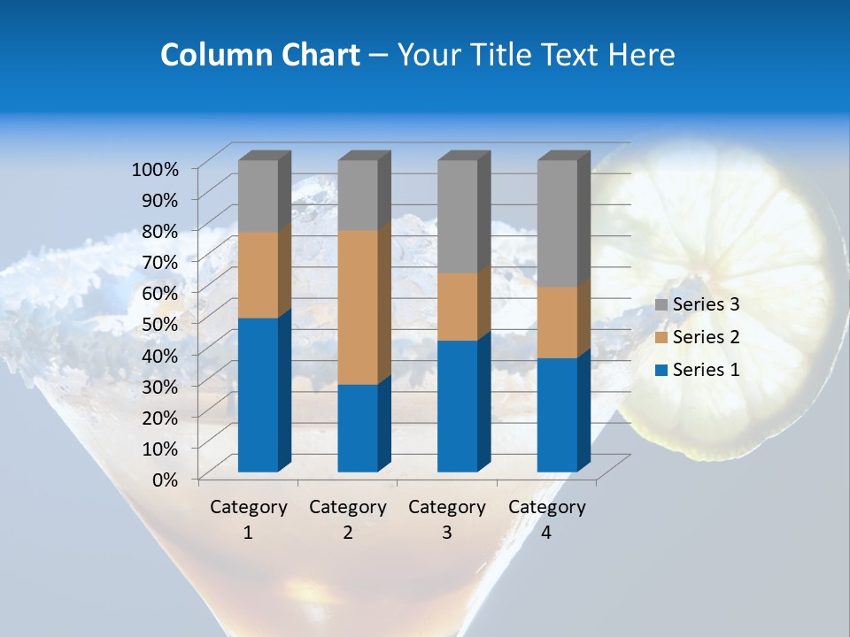 Refreshment Lime Citrus PowerPoint Template