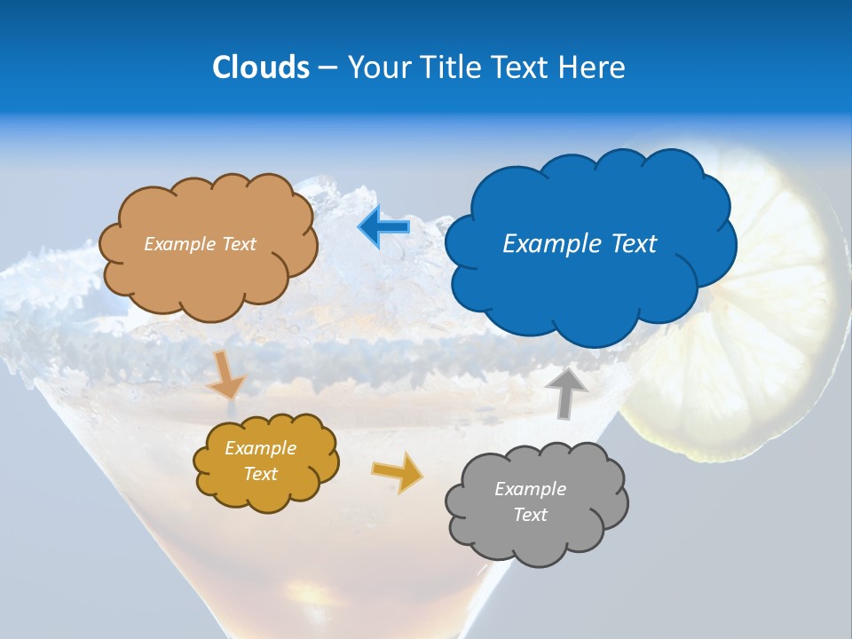 Refreshment Lime Citrus PowerPoint Template