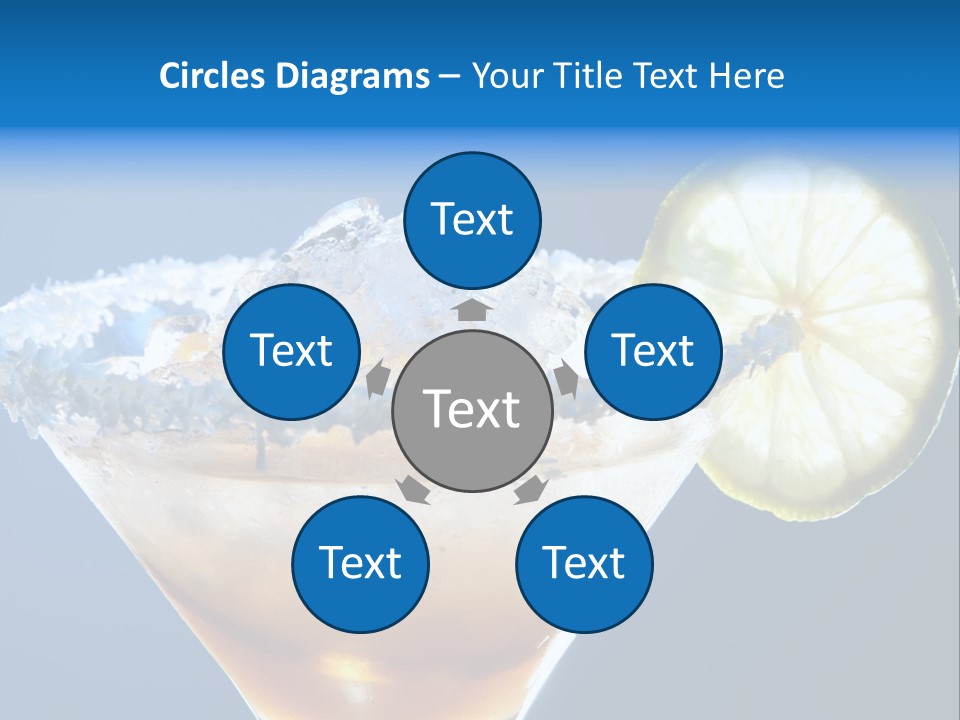 Refreshment Lime Citrus PowerPoint Template