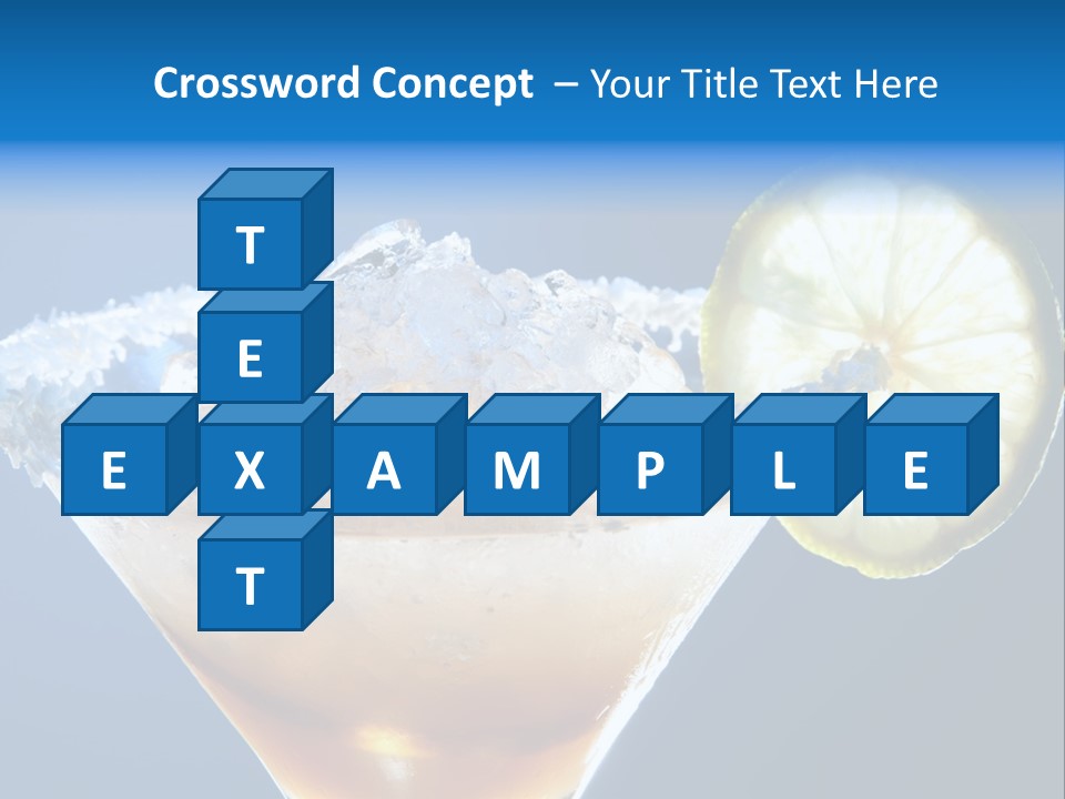 Refreshment Lime Citrus PowerPoint Template