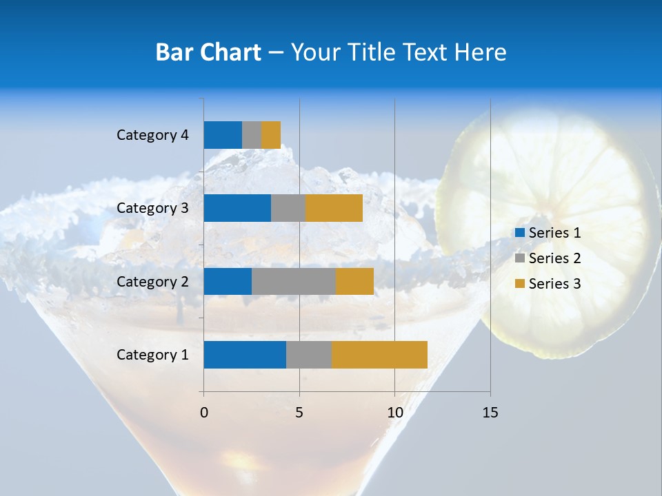 Refreshment Lime Citrus PowerPoint Template