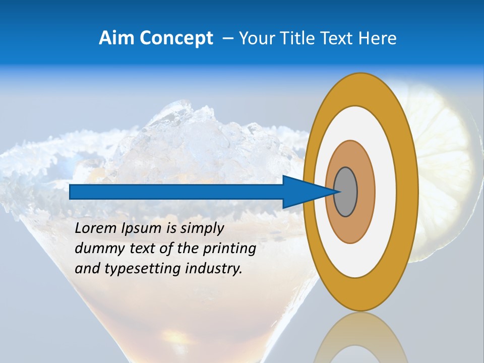 Refreshment Lime Citrus PowerPoint Template