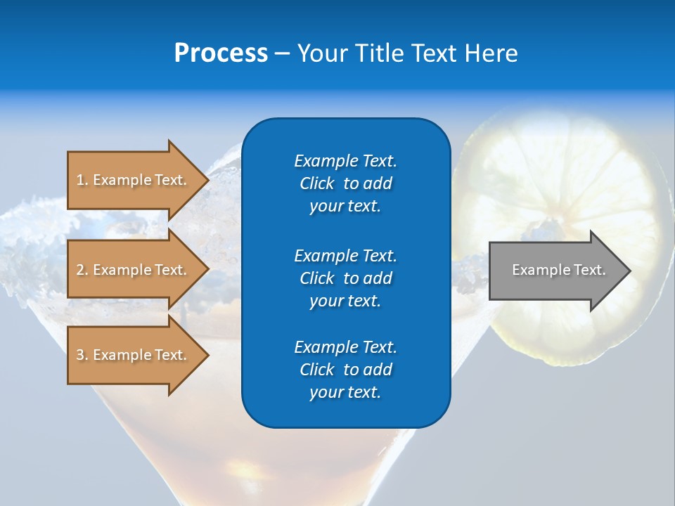 Refreshment Lime Citrus PowerPoint Template