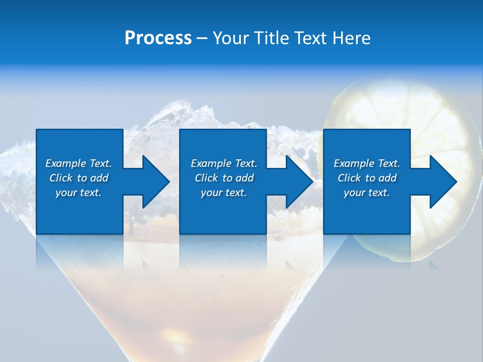 Refreshment Lime Citrus PowerPoint Template