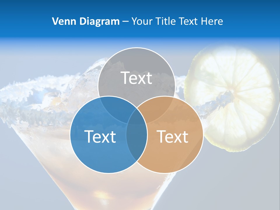 Refreshment Lime Citrus PowerPoint Template