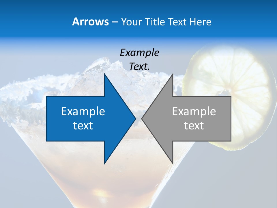Refreshment Lime Citrus PowerPoint Template