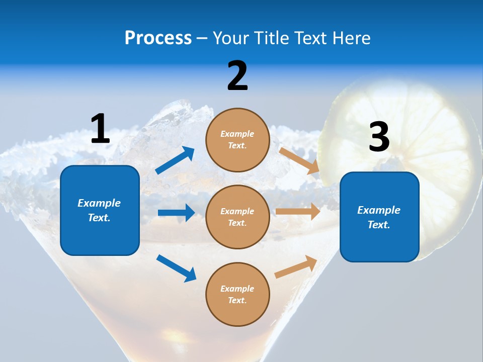 Refreshment Lime Citrus PowerPoint Template