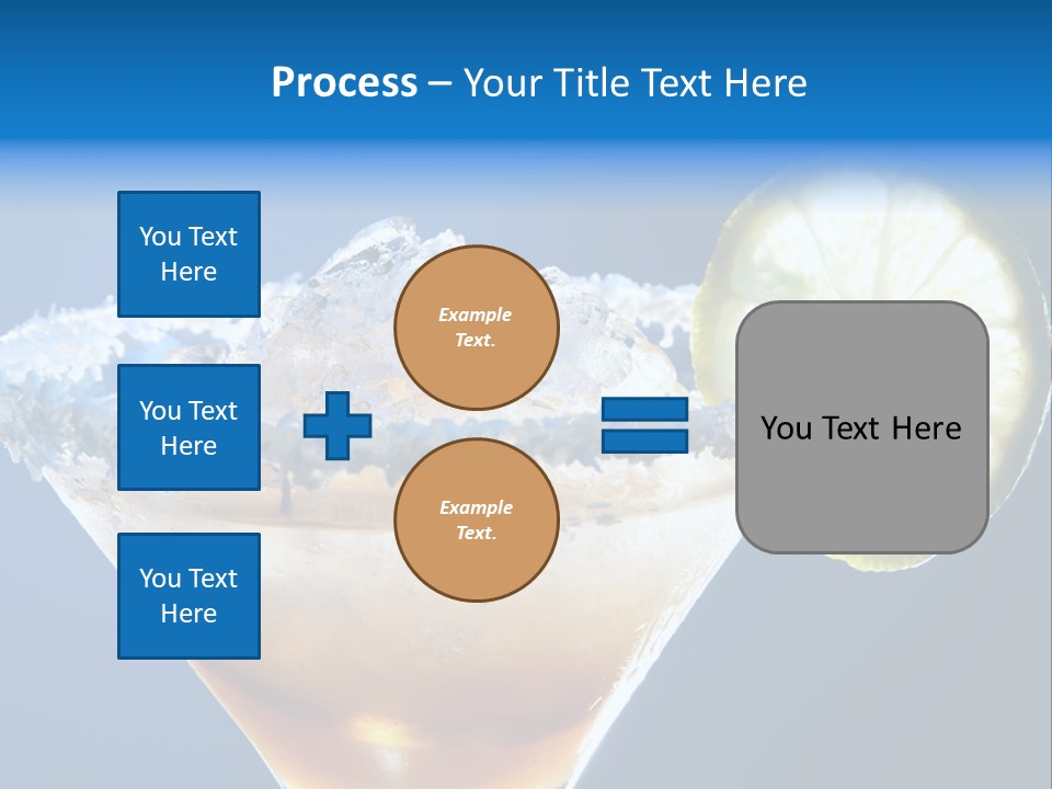 Refreshment Lime Citrus PowerPoint Template