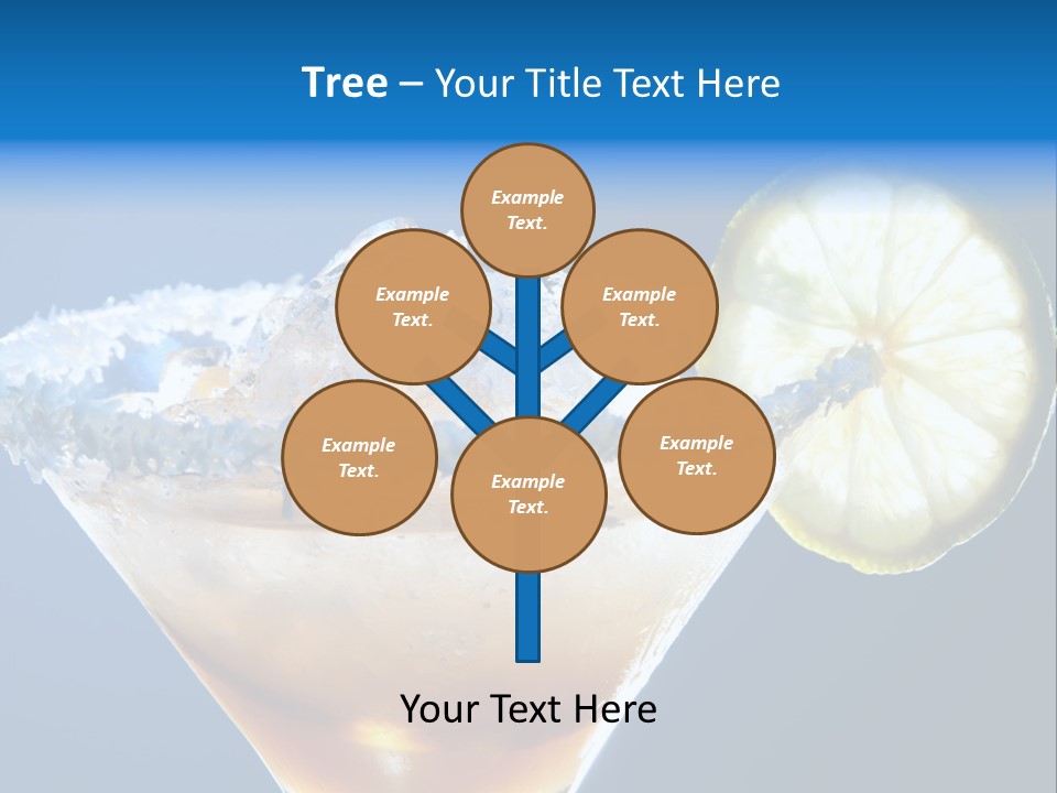 Refreshment Lime Citrus PowerPoint Template