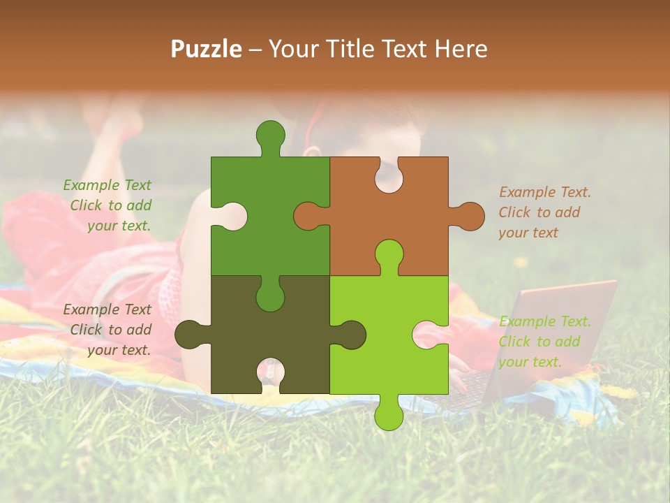 Smile Outdoor Summer PowerPoint Template