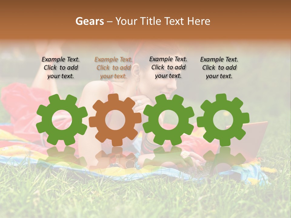 Smile Outdoor Summer PowerPoint Template