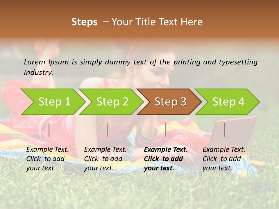 Smile Outdoor Summer PowerPoint Template