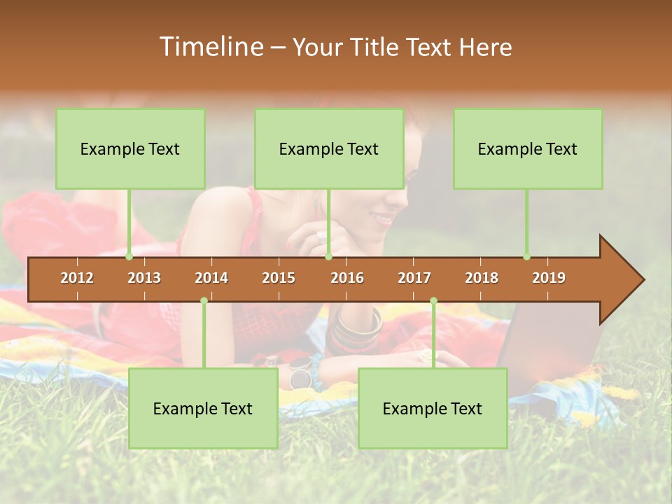 Smile Outdoor Summer PowerPoint Template
