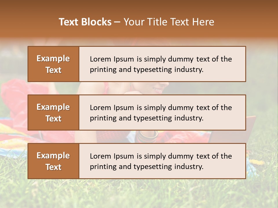 Smile Outdoor Summer PowerPoint Template
