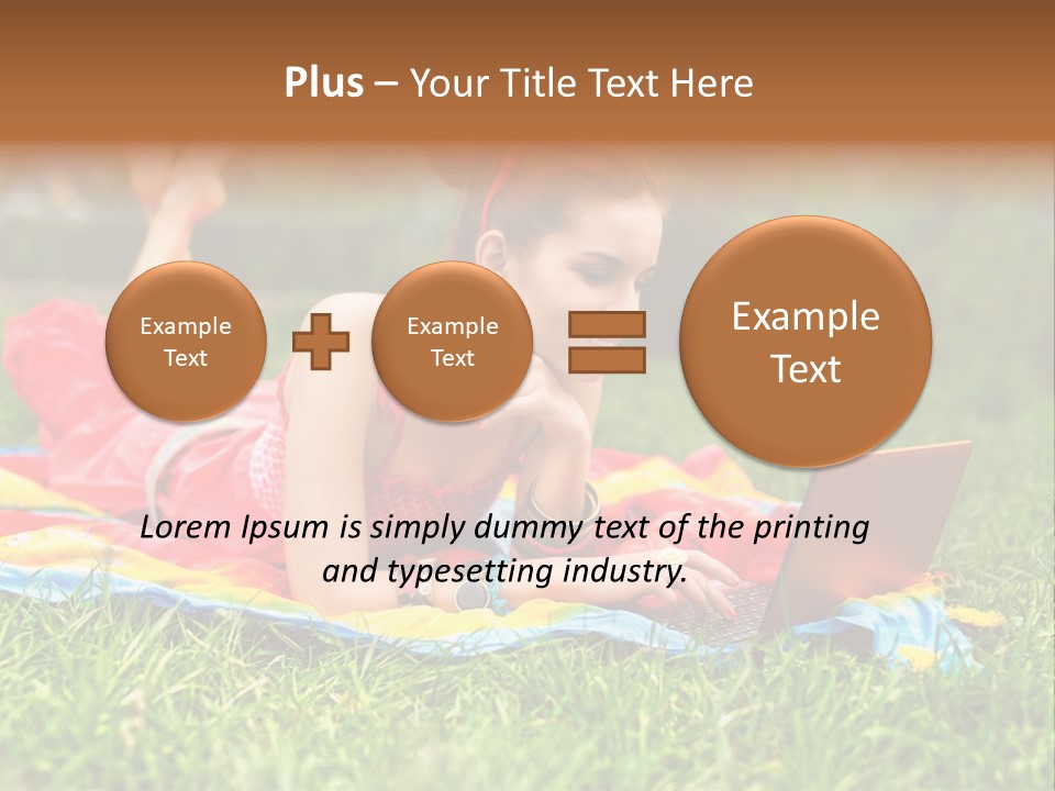 Smile Outdoor Summer PowerPoint Template