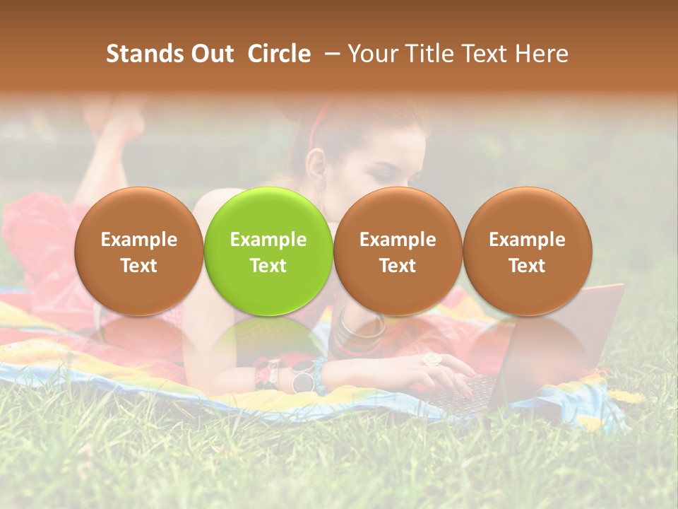 Smile Outdoor Summer PowerPoint Template