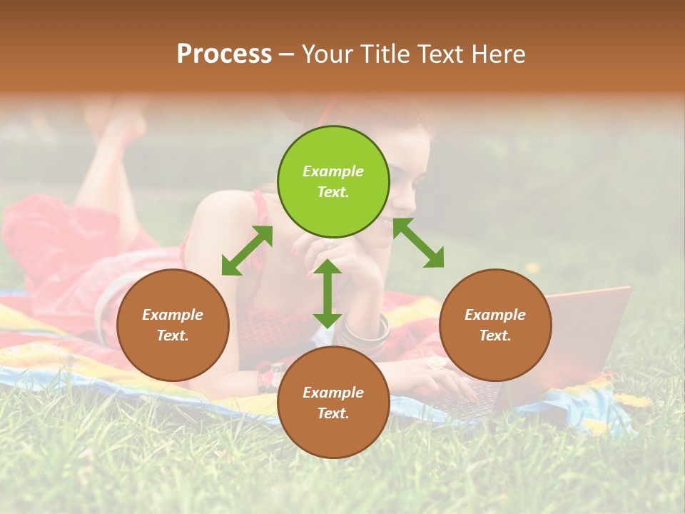 Smile Outdoor Summer PowerPoint Template