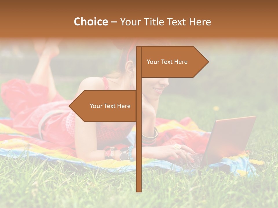 Smile Outdoor Summer PowerPoint Template