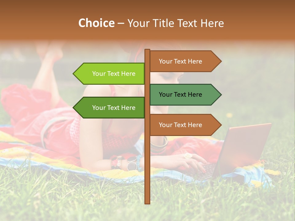 Smile Outdoor Summer PowerPoint Template