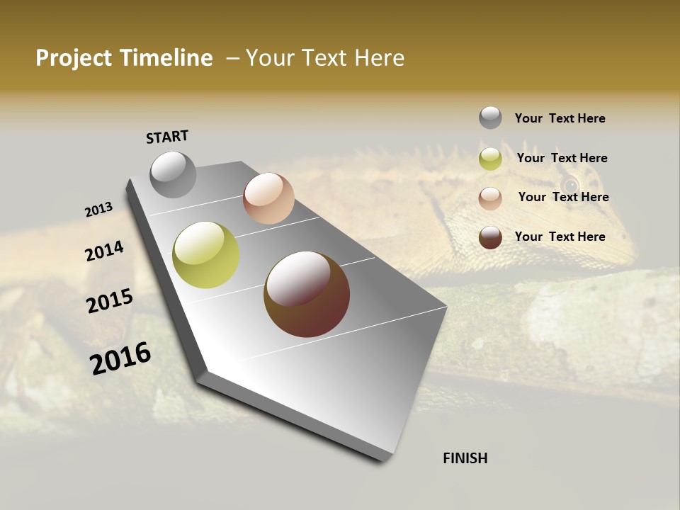 Color Eye Single PowerPoint Template