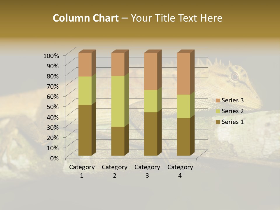 Color Eye Single PowerPoint Template