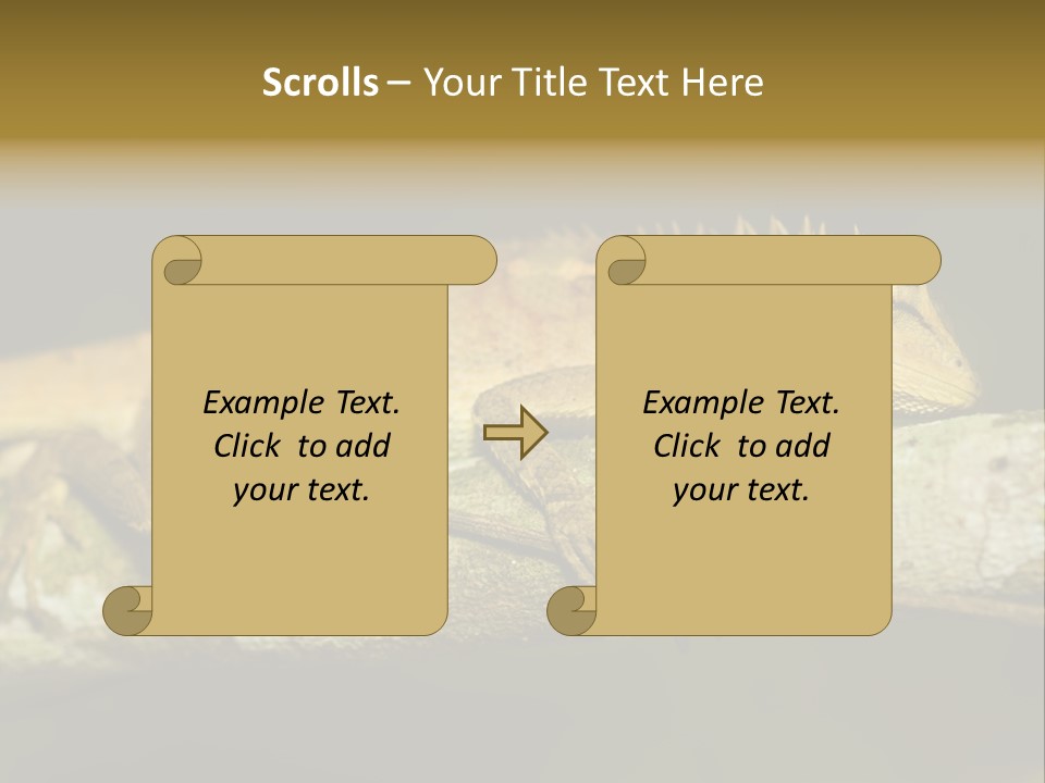Color Eye Single PowerPoint Template