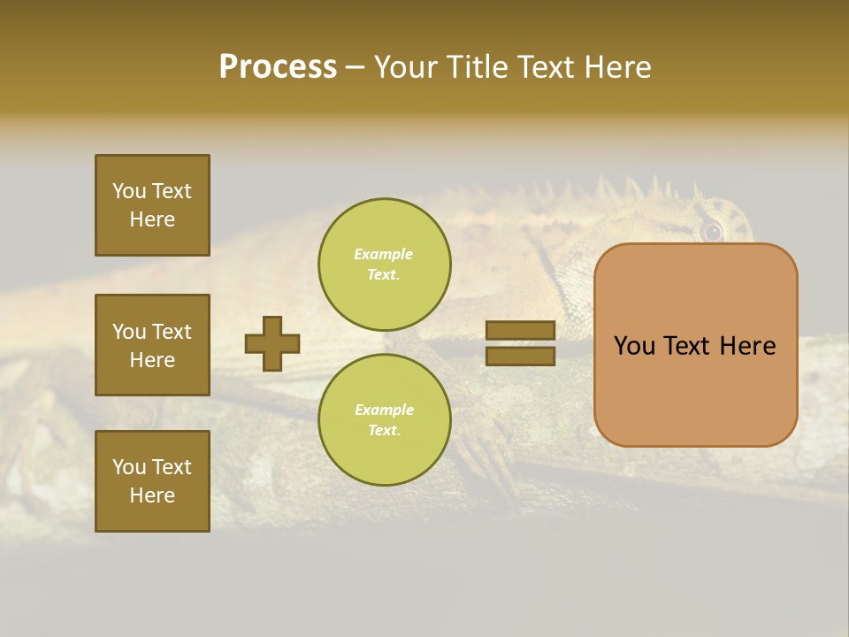 Color Eye Single PowerPoint Template